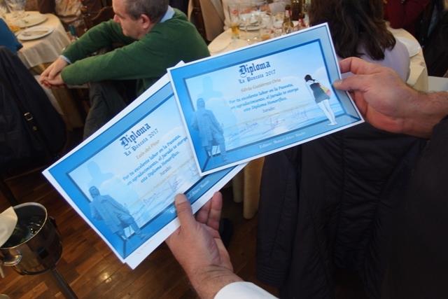 Premiadas son Mercedes Ibáñez y María Castellano, por su gran dedicación a la Paseata, así como Fernando Iván de Cárcer