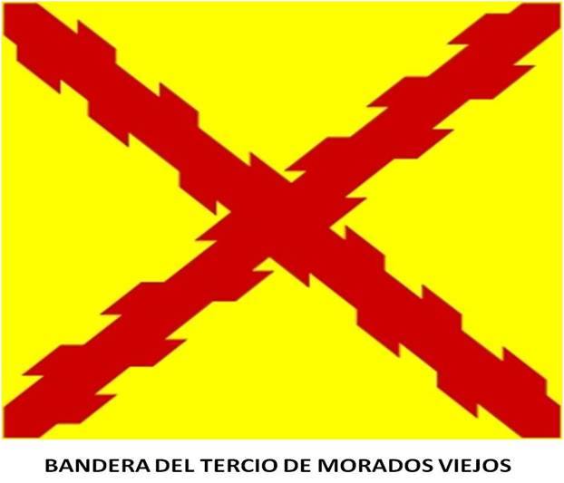 Bandera del Tercio de Morados Viejos