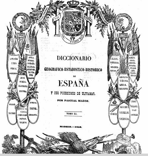 EL DICCIONARIO DE MADOZ.