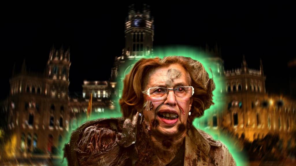 Madrid y Carmena que ha convertido a todos los vecinos en Ciuda-zombis en lugar de ciudadanos