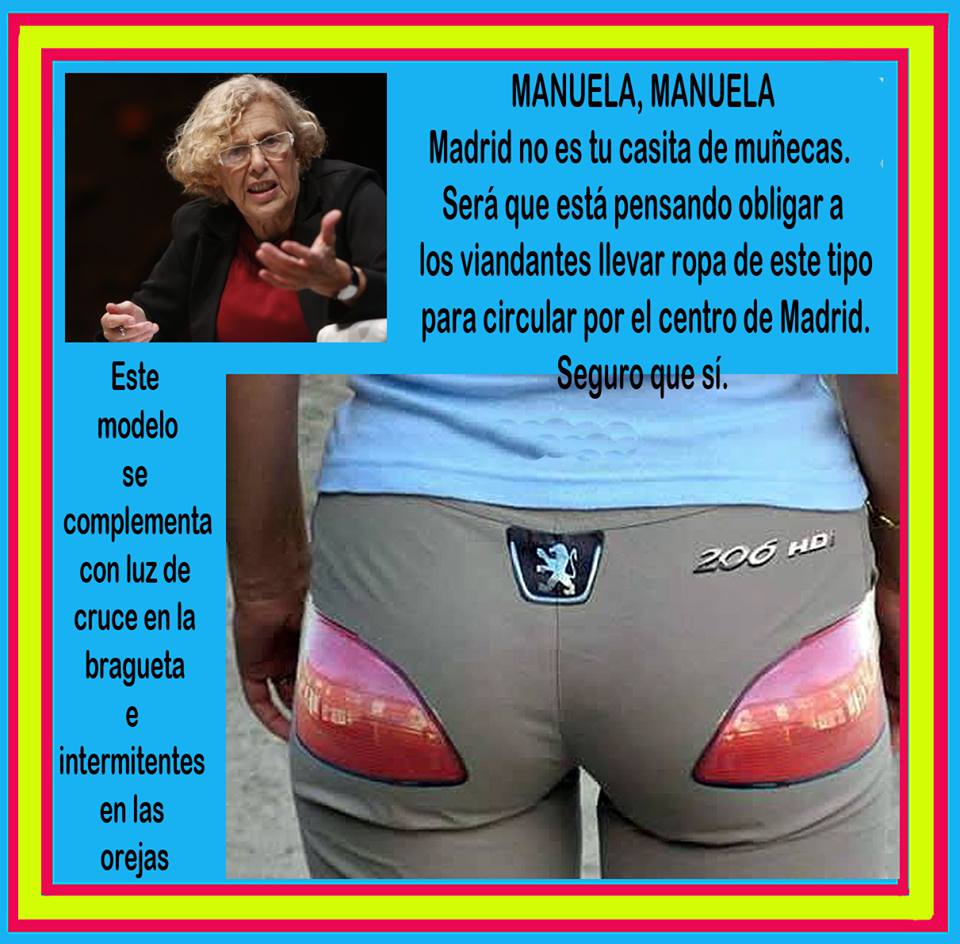 Manuela Carmena Madrid no es tu casa