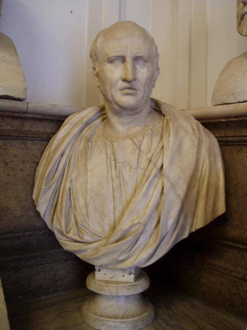 Marco Tulio Cicerón fue un famoso orador y escritor romano cuyas disidencias en cuestiones políticas le hicieron perder literalmente la cabeza