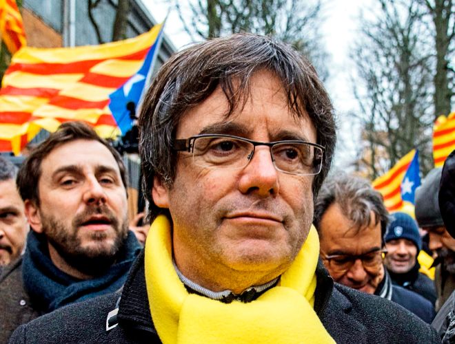 Puigdemont en Bruselas
