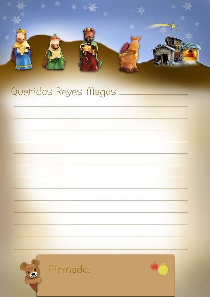 CARTA A LOS REYES...MAGOS.