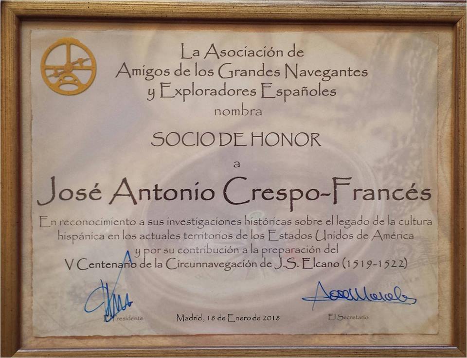 Una honra inmerecida que acepto de corazón.