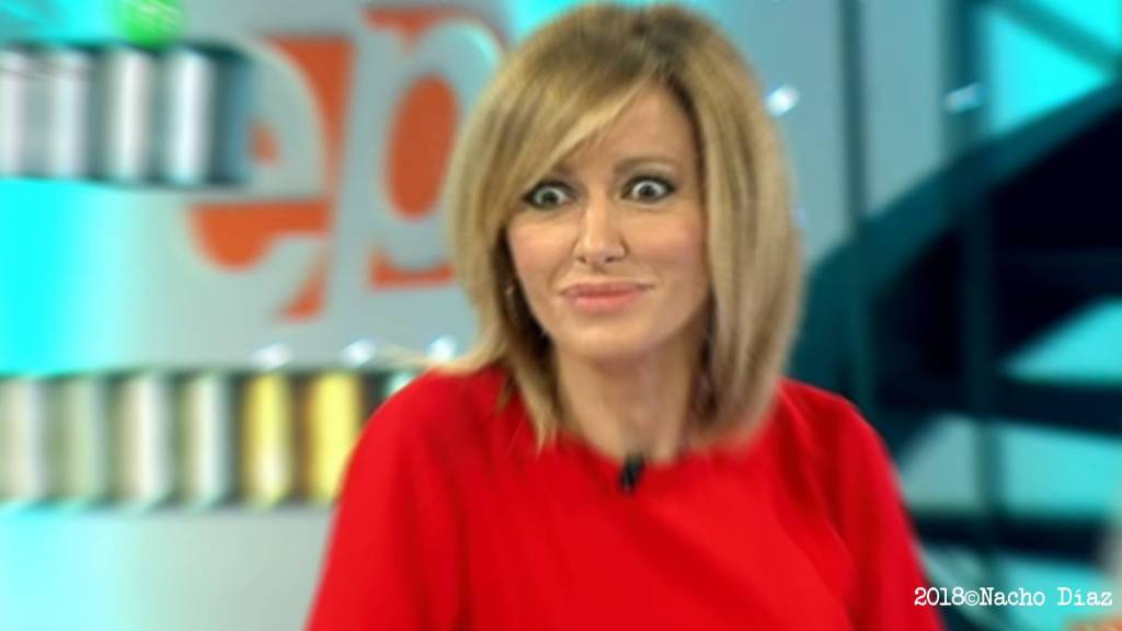 la auto reconocida independentista Susanna Griso, la seudo periodista premio Ondas