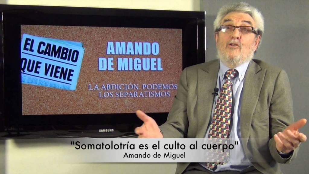 Amando de Miguel, autor de 'El cambio que viene'
