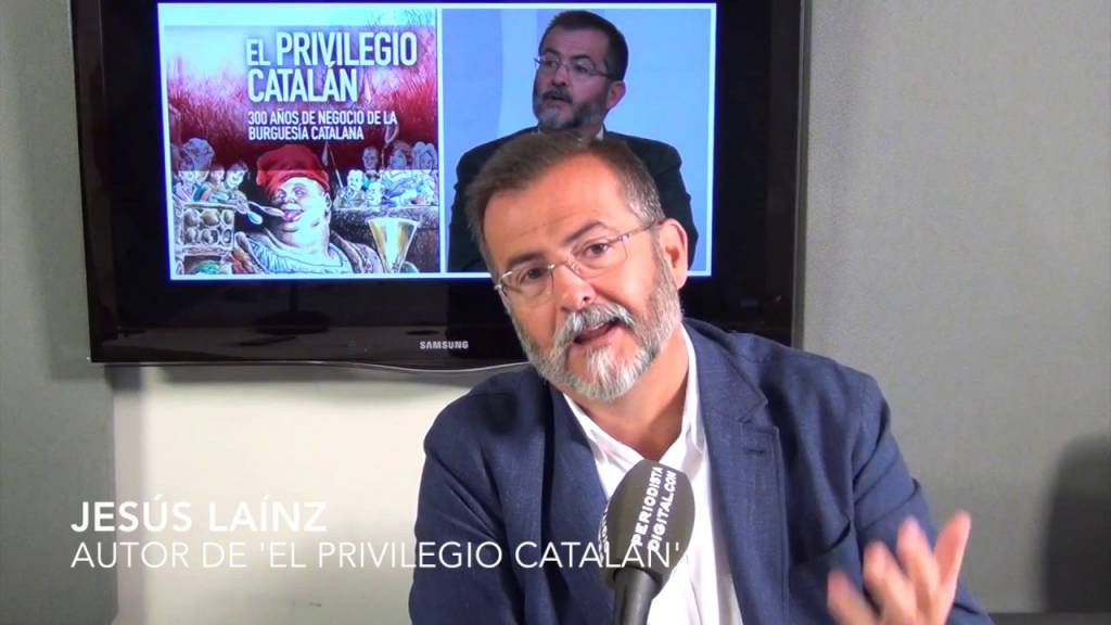 Jesús Laínz, autor de 'El privilegio catalán'