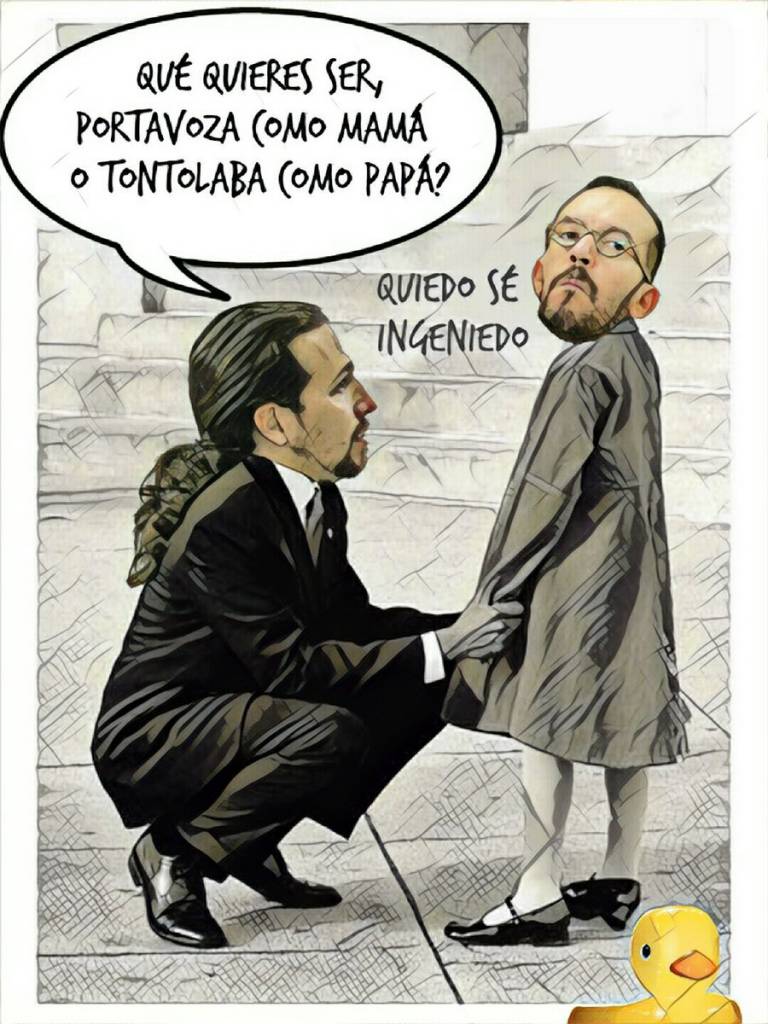 No siempre los hijos hacen lo que quieren los padres. Ilustración de Linda Galmor