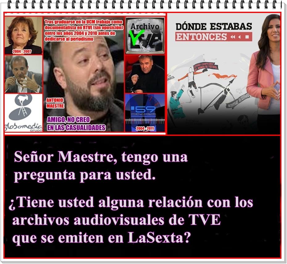 señor Maestre tengo una pregunta para usted