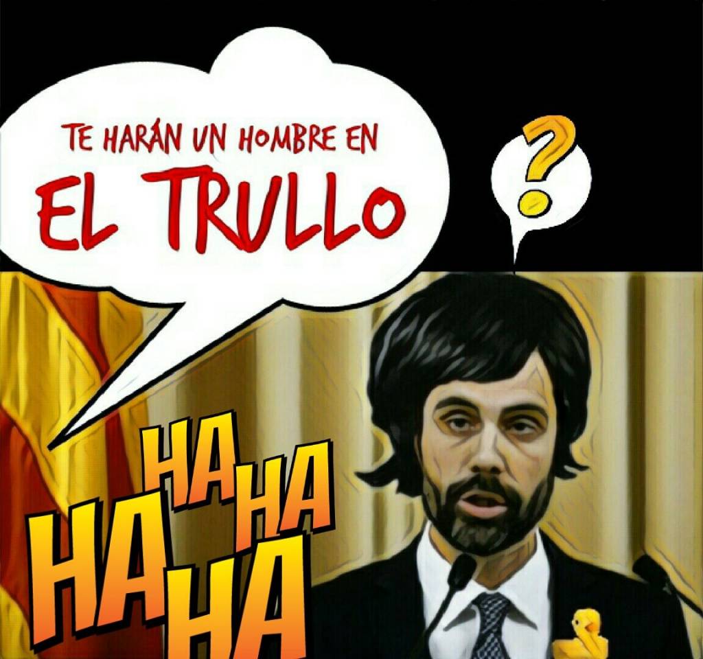 Rogelio Torrente intentó puchemamonear en el Círculo Alemán de Empresarios y le salió el tiro por la culata. Ilustración de Linda Galmor