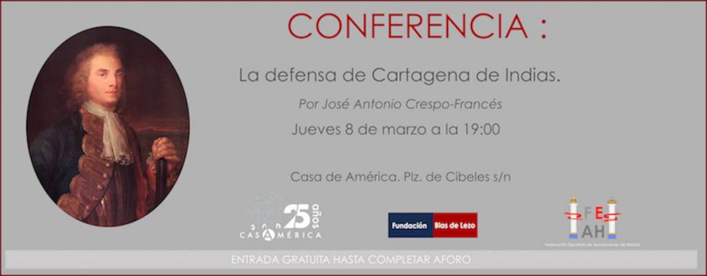 Conferencia presentación sobre la defensa de Cartagena de Indias en 1741