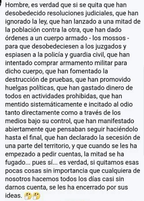 tenemos una casta política cobardona, miserable sin visión de estado y que se comportan como buitres con el resto de españoles