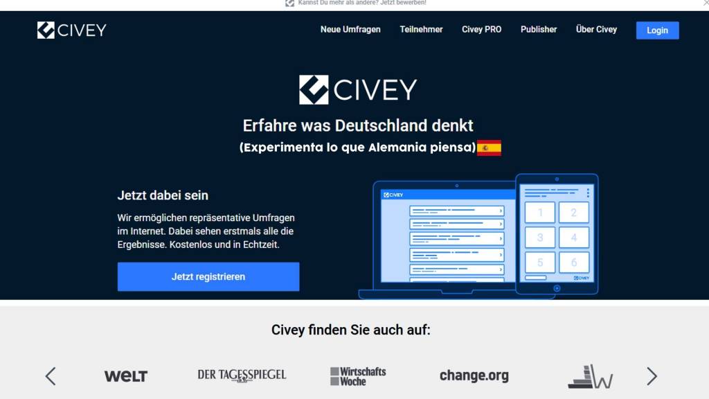Civey, empresa alemana de encuestas