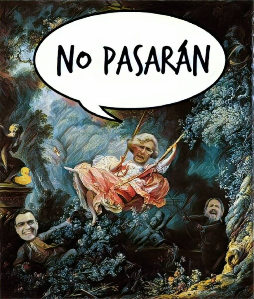 Madrid sin gobierno municipal y la tontaina esta jugando a la guerra civil. Lamentable