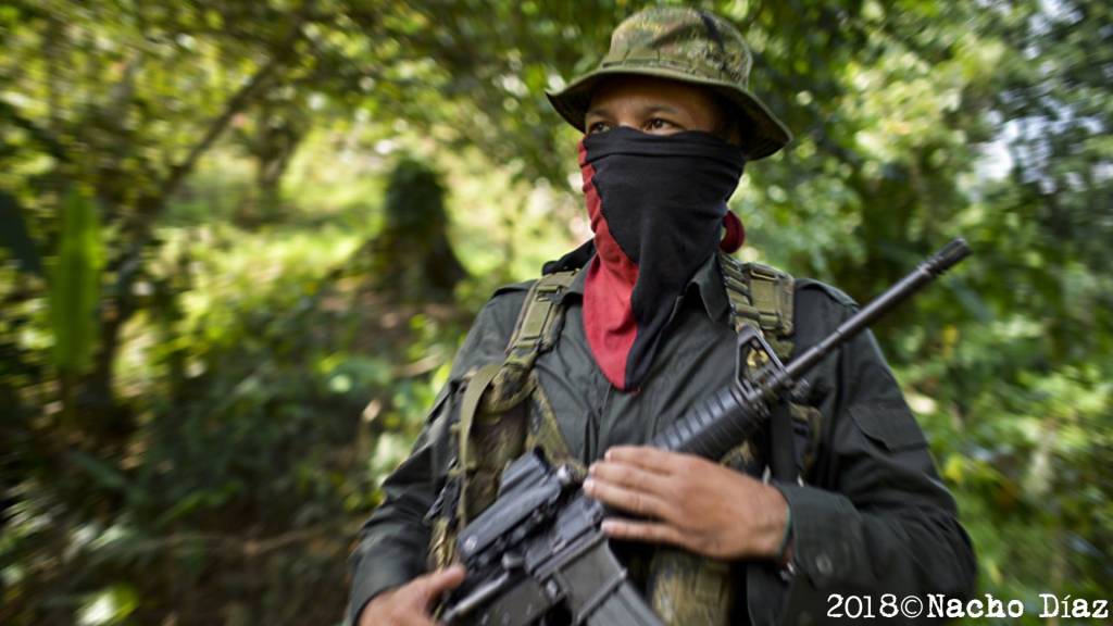 Miembro del grupo armado Oliver Sinisterra de la FARC