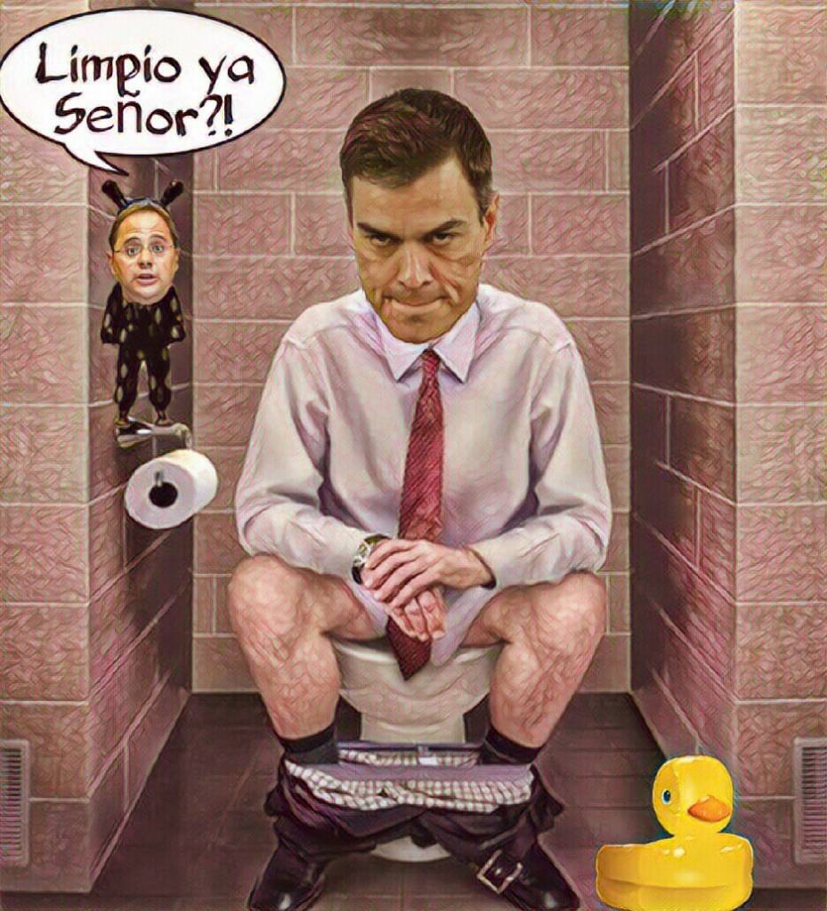 Mientras tanto en Ferraz. Ilustración de linda Galmor