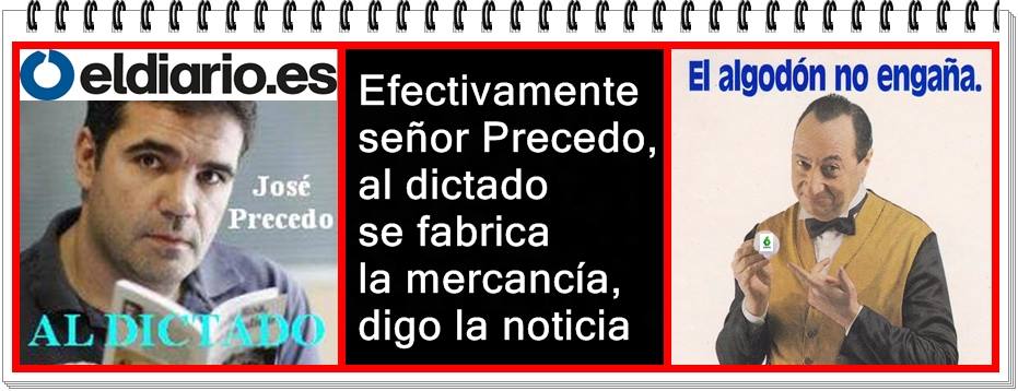 PREPARANDO LA MERCANCÍA, DIGO LA NOTICIA.