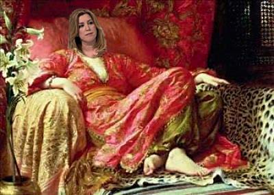 Susana Díaz la presidenta de Andalucía y lozana andaliza