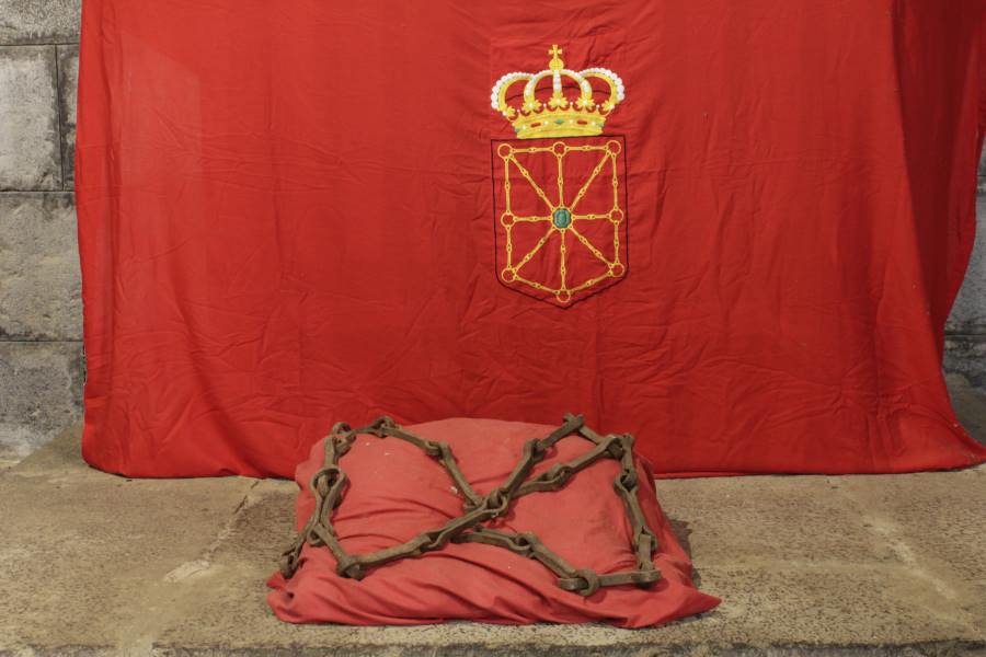 Cadenas de la colegiata de Roncesvalles