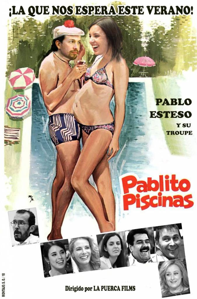Iglesias y Montero compran un chalé de más de 600.000 € con piscina y parcela de 2.000 m2. Ilustración de Santi Orue