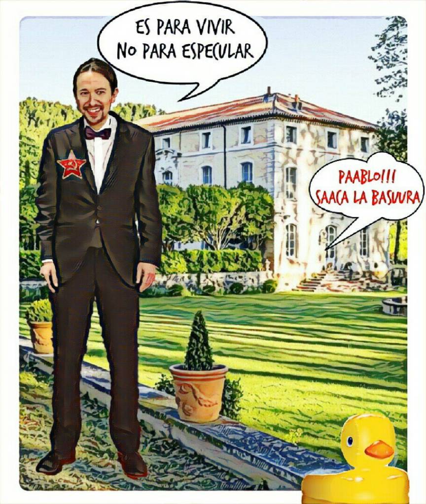 Menos mal, casi la cagas Pablenin. Ilustración de Linda Galmor