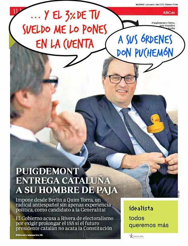 Puchemón designa a un pirado como su sucesor. Ilustración de Linda Galmor