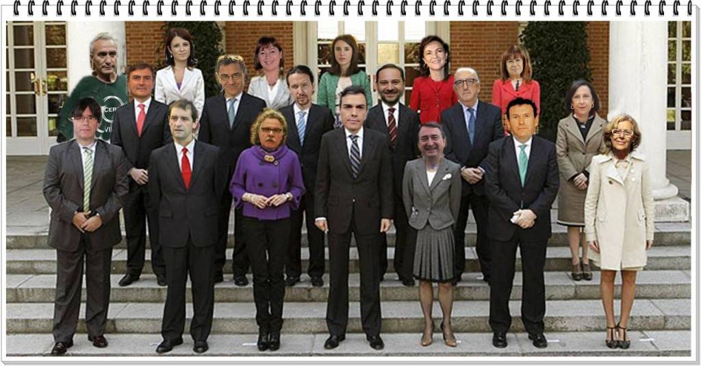 Se filtra el gobierno de Sánchez en caso de ganar la moción de censura