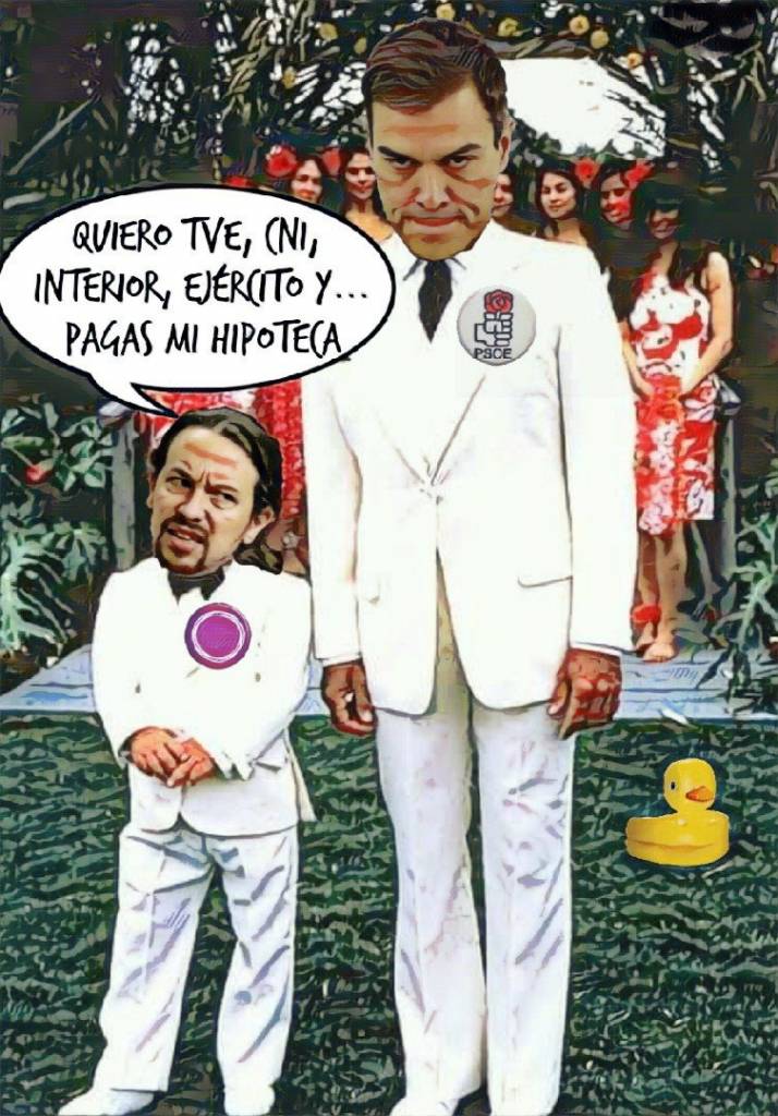 Siguen negociando la moción de censura. Linda Galmor