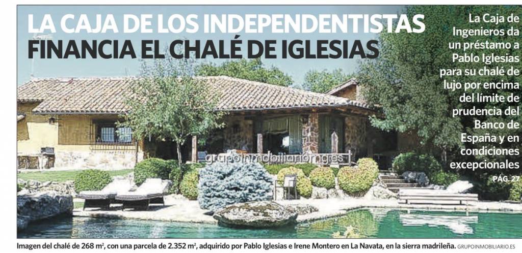 Los nuevos Ceausescu se van a vivir rodeados de campos de golf con su personal de servicio mientras se ponen a dar lecciones. De nuevo Pablito cabalga con sus contradicciones