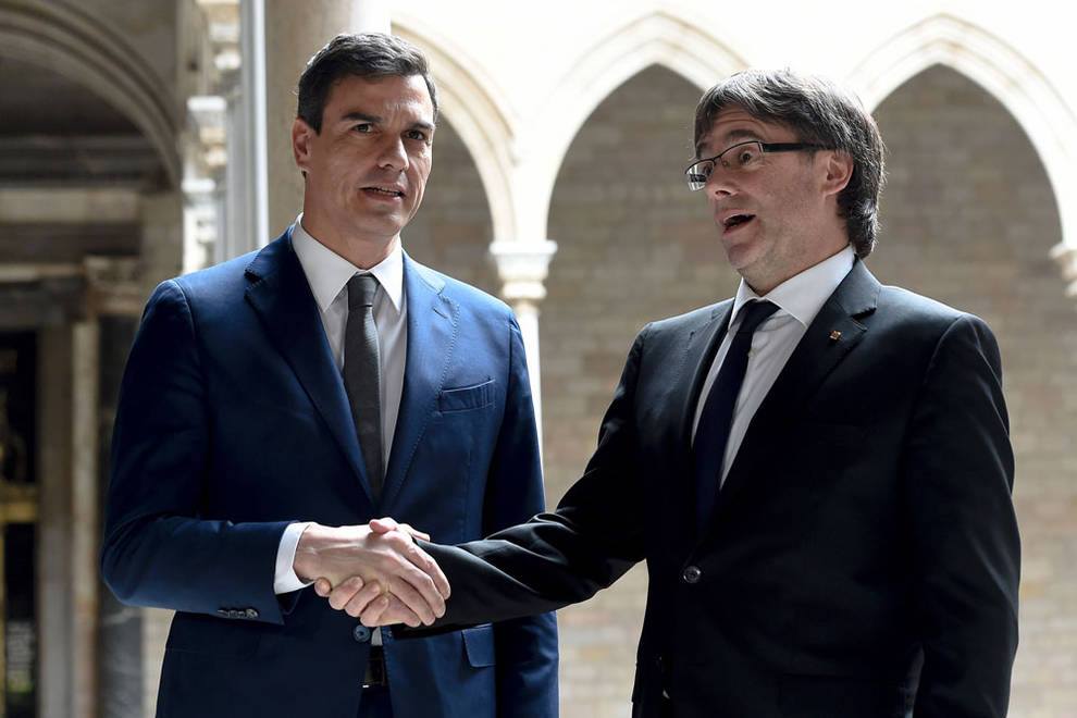 sánchez y puigdemont