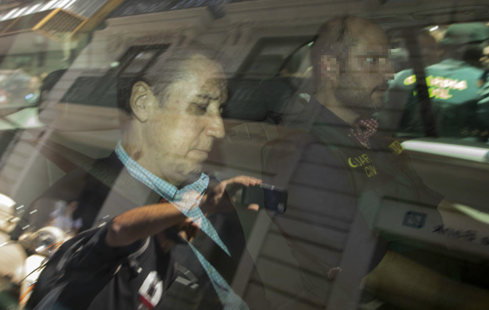 Zaplana detenido