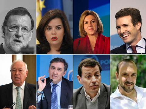 Candidatos a la presidencia del PP