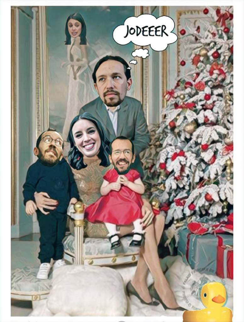 Este año la felicitación navideña de PabLenin será diferente. Linda Galmor
