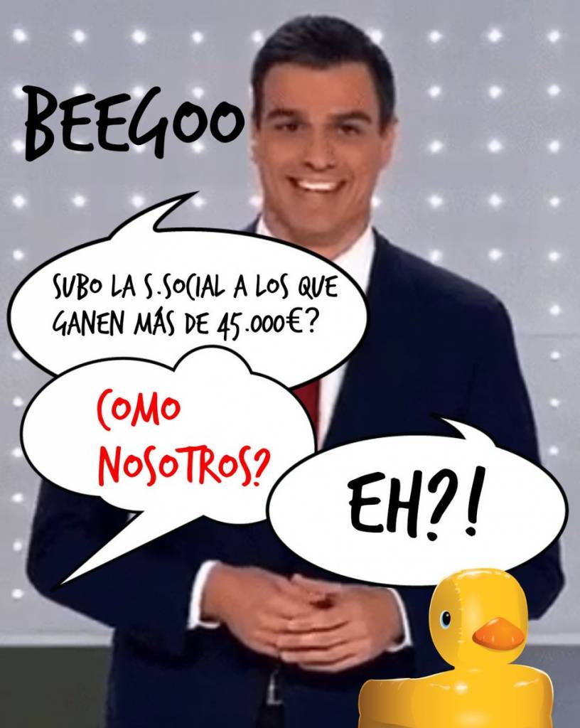 Llevan años quejándose de los sueldos bajos en Estepaíss y ahora los quieren bajar más cobrando más impuestos. El Club de la Comedia en la Moncloa. Linda Galmor