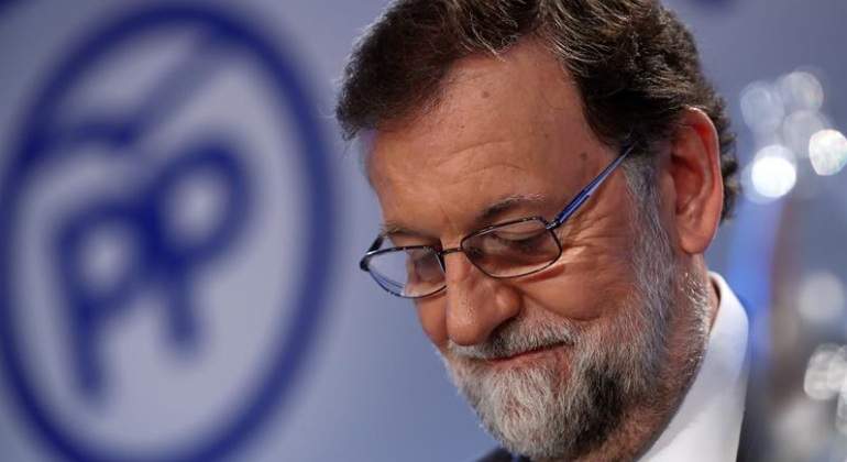 Mariano Rajoy, este lunes ante la Junta Directiva Nacional del PP. Foto EFE