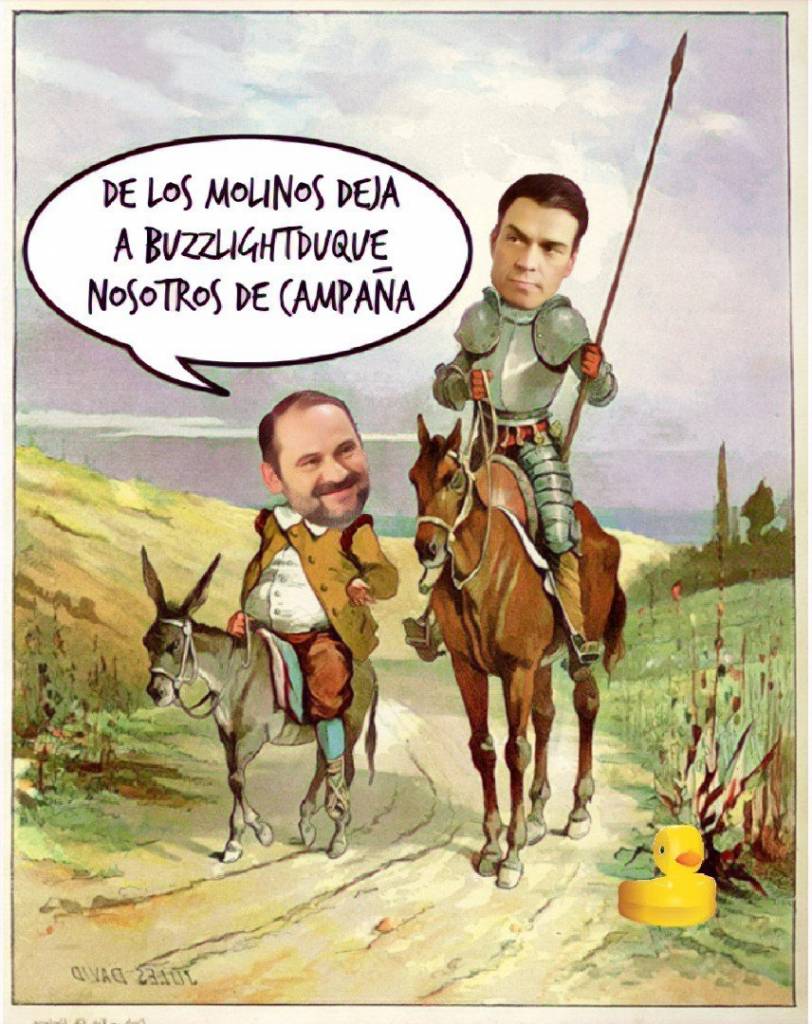 Hubo pifostio indepe en Barcelona durante un homenaje a Cervantes y estos de campaña, por Linda Galmor