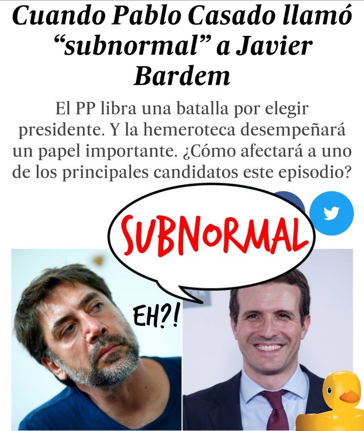Así me gusta Bardemcito, gente sin complejos. Por Linda Galmor