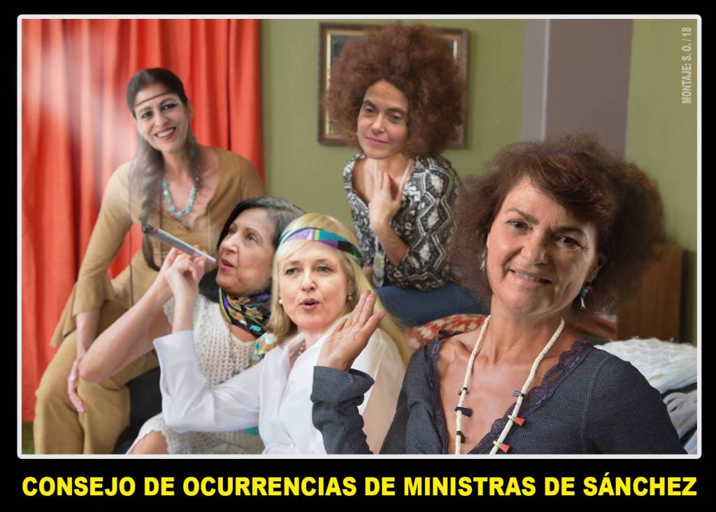 Consejo de Ocurerencias de Ministas de Sánchez. Por Santi Orue