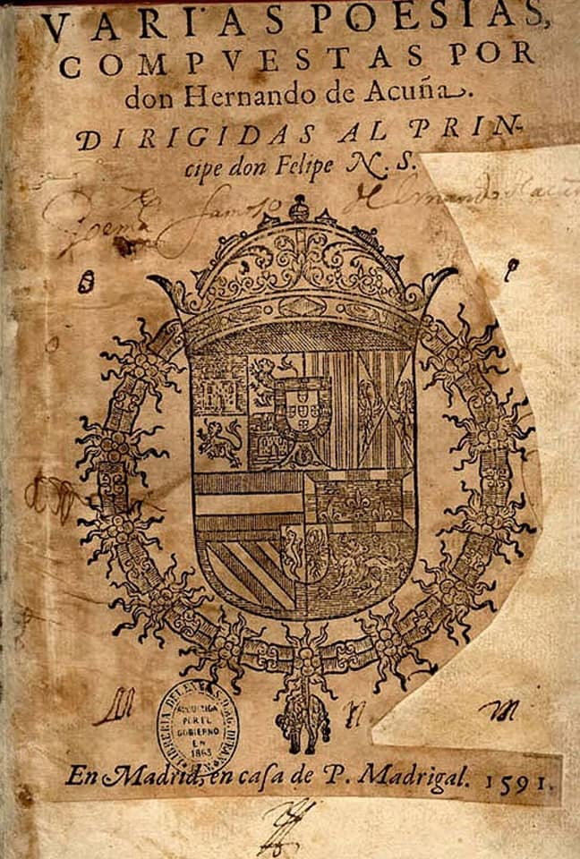 Poesías de Acuña