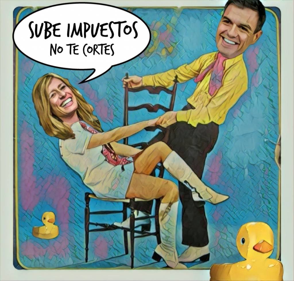 Verás qué risa. Creen que espolvoreando