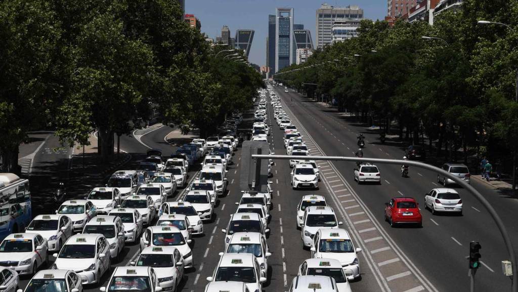 La lucha de los taxistas es la lucha de la izquierda