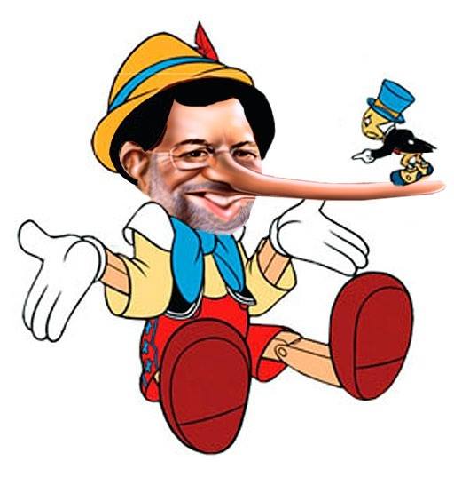 sólo puedo desearle la maldición de Pinocho