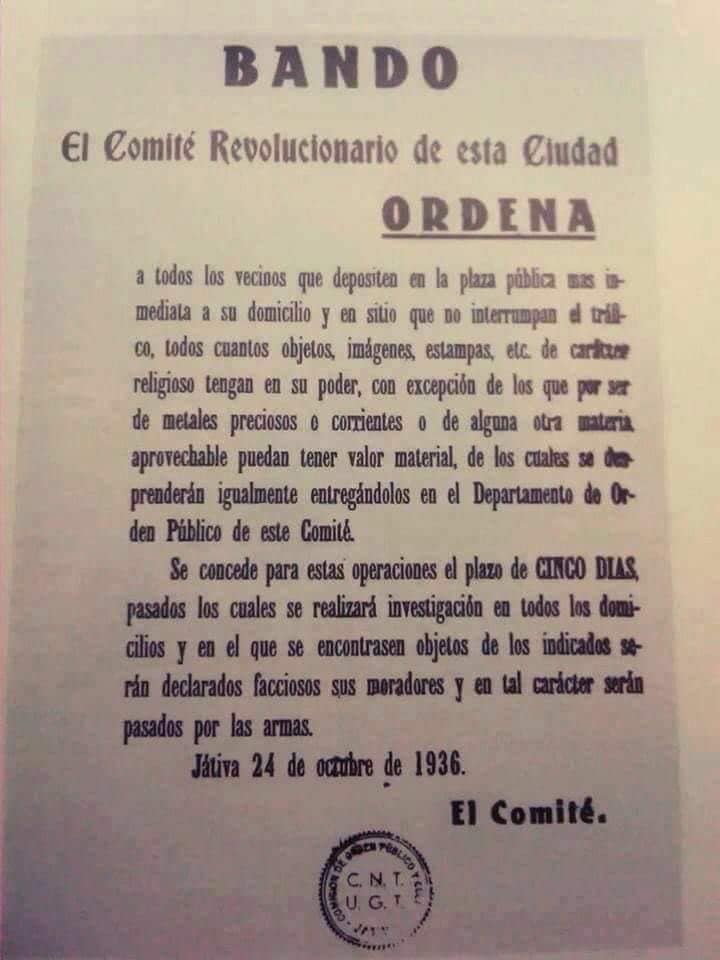 Bando del Comité revoucionario