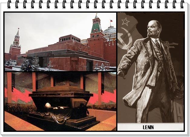 El mausoleo de Lenin en la Plaza Roja de Moscú