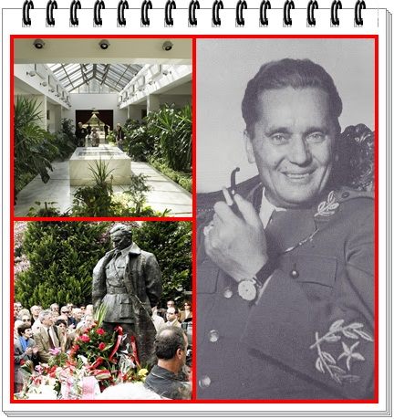 La Casa de las Flores, el nombre popular del Mausoleo de Tito (dictador de la antigua República de Yugoslavia)