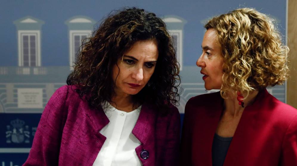 Las ministras Montero y Batet presiden el último CPFF. (EFE)
