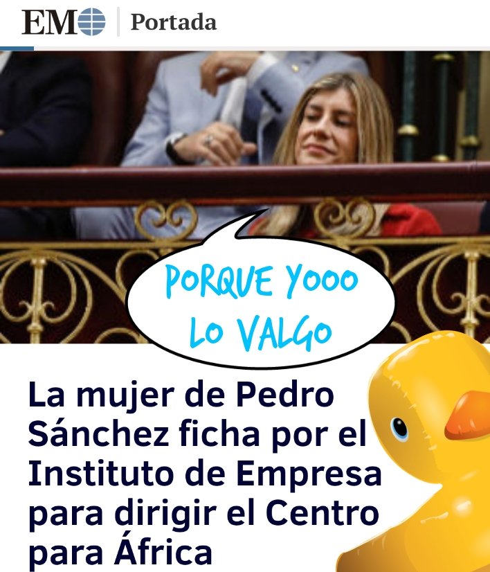 Lo de las pateras da para mucho en esta familia. Por LInda Galmor