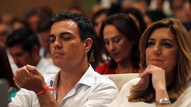 Pedro Sánchez y Susana Díaz en una imagen de archivo