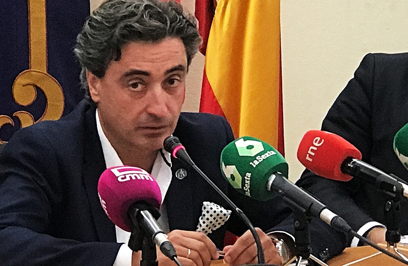Raimundo Prado, portavoz de la Asociación de Jueces y Magistrados Francisco de Vitoria (AJFV).